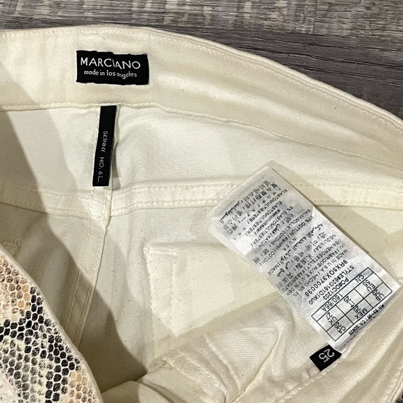 Marciano snake pattern jagging pants size 26 - Picture 2 of 5